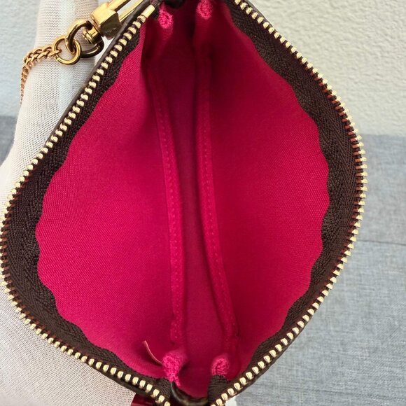 Louis Vuitton Mini Pochette Accessoires Monogram Christmas Animation Pouch - Picture 11 of 13